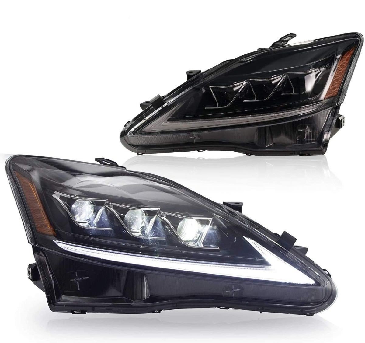 レクサスIS 20系 LED ヘッドライト 現行ルック 流れるウインカー GSE20 USE20 IS250C IS350 IS-F ISF マフラー エアロ テールランプ拍卖