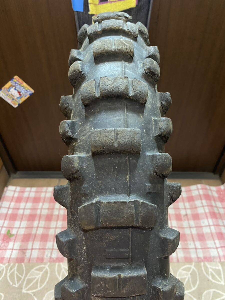 中古MCタイヤ 2023年製造 DUNLOP GEOMAX ENDURO EN91EX 140/80-18 ダンロップ ジオマックス 140 80 18 0523 K4902拍卖