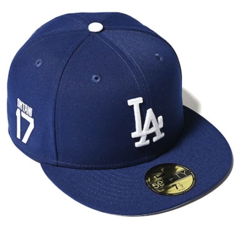 【新品・未使用】 7 1/2 NEW ERA Los Angeles Dodgers - 59FIFTY OHTANI 17 ROYAL LEGENDARY PACK / 大谷 翔平 home game ドジャース拍卖