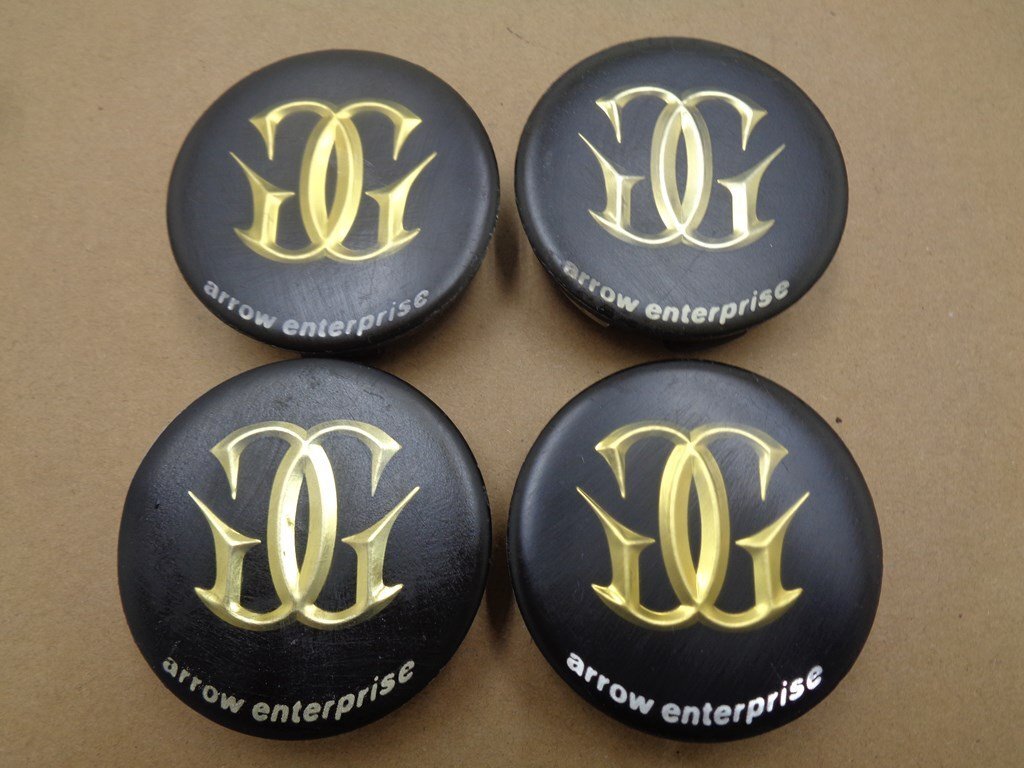 【送料込み】 (No.159) arrow enterprise センターキャップ 4枚セット アロー ゲネシス拍卖
