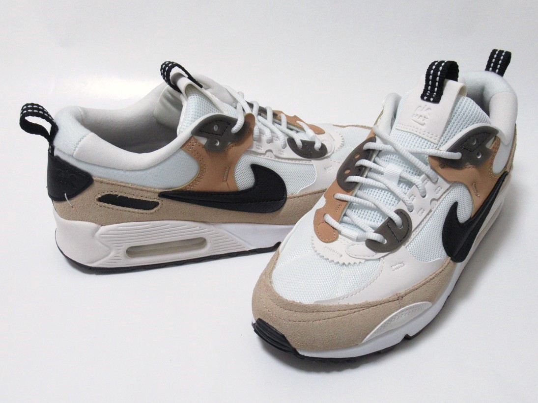 NIKE WMNS AIR MAX 90 FUTRA ファントム 24cm ナイキ エアマックス 90 フューチュラ ベージュ DM9922-002拍卖