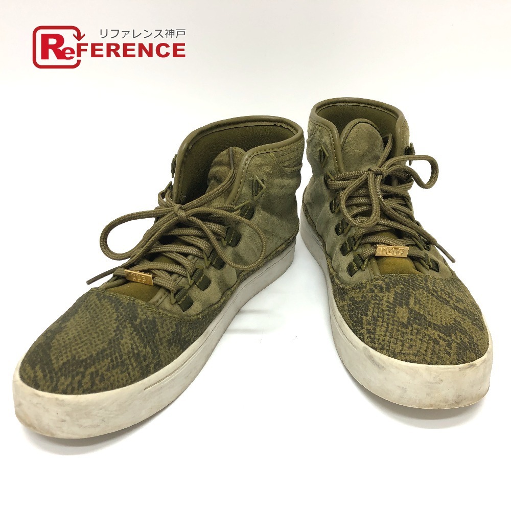 NIKE ナイキ ジョーダンウェストブルック ハイカット スニーカー カーキ レディース【中古】拍卖