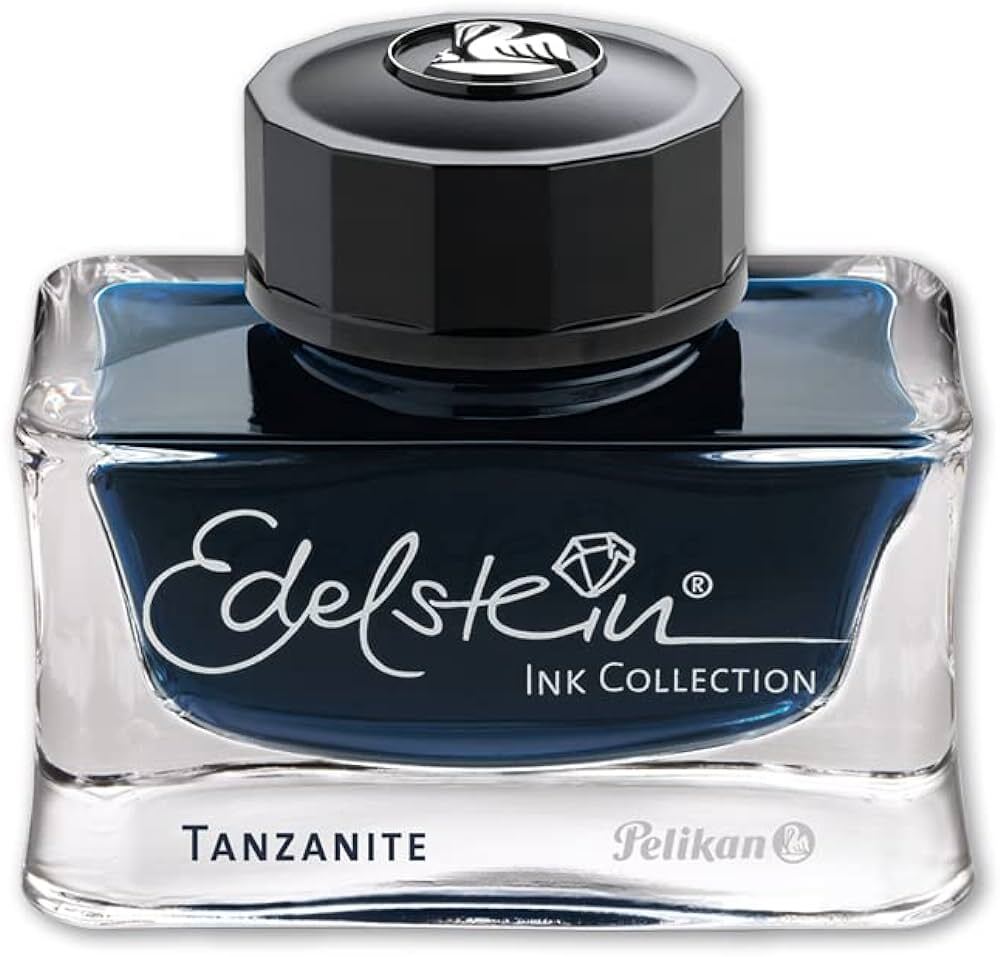 【希少】Pelikan ペリカン 万年筆 ボトルインク エーデルシュタイン Edelstein タンザナイト TANZANITE 50ml ブルーブラック 新品拍卖