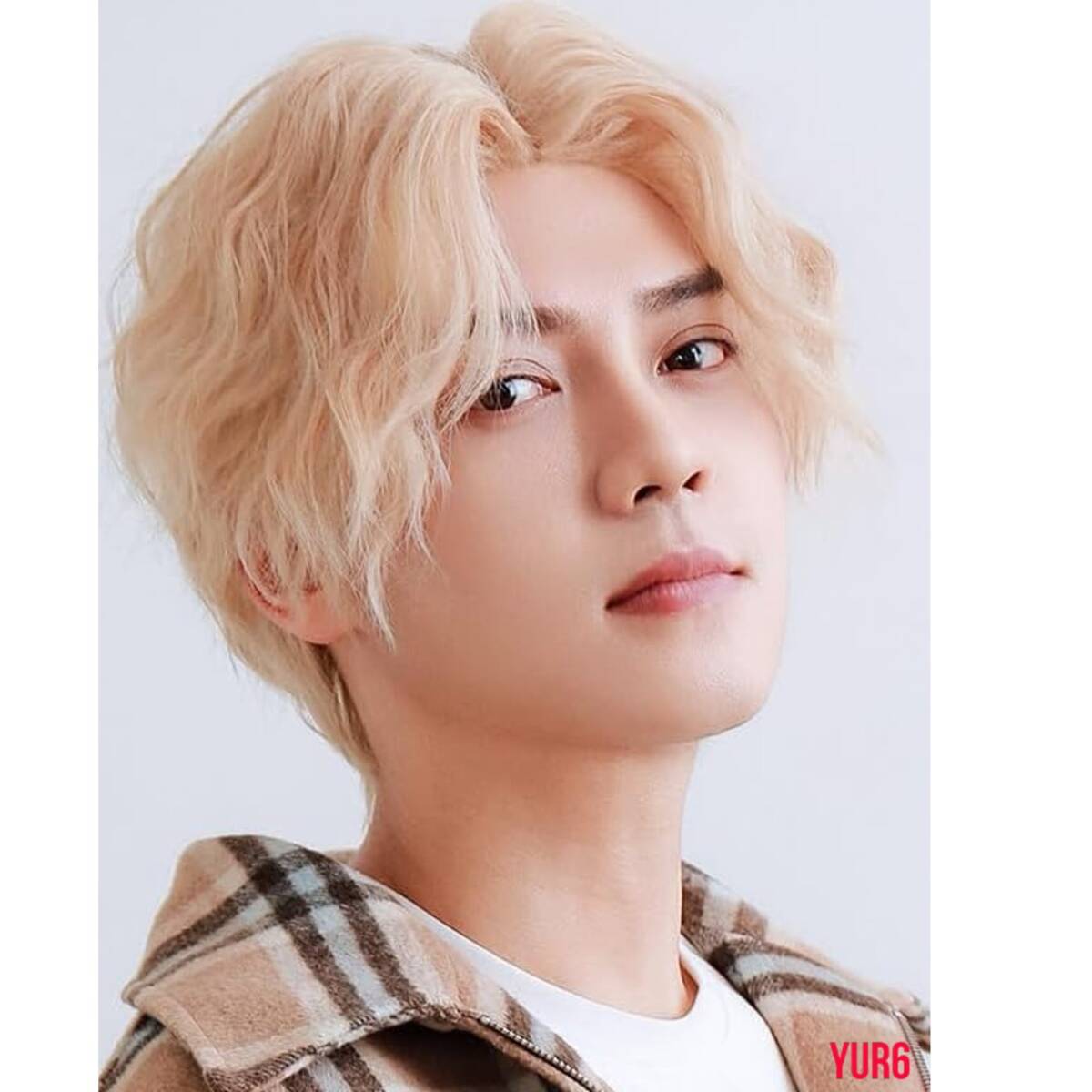 ウェーブ 前分け メンズ ウィッグ フルウィッグ かつら 耐熱ファイバー 人工頭皮 I型つむじ ばれない 自然 普段使い イベント ゴールド拍卖