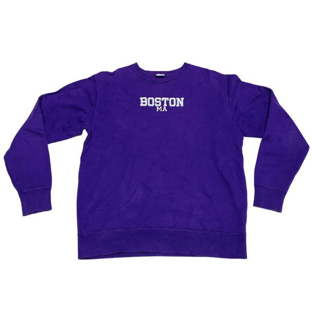 大きいサイズ チャンピオン ボストン カレッジロゴ スウェット トレーナー Champion BOSTON MA プリントタグ トリコタグ 雅瀬447拍卖