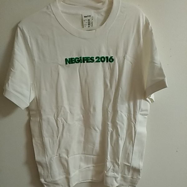 Negicco NEGIFES 2016 Tシャツ ホワイト Mサイズ拍卖