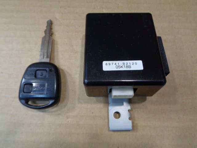 ★タントカスタム ターボ L350S キーレスレシーバー キーレス 2ボタン セット 純正 【送料込み】拍卖