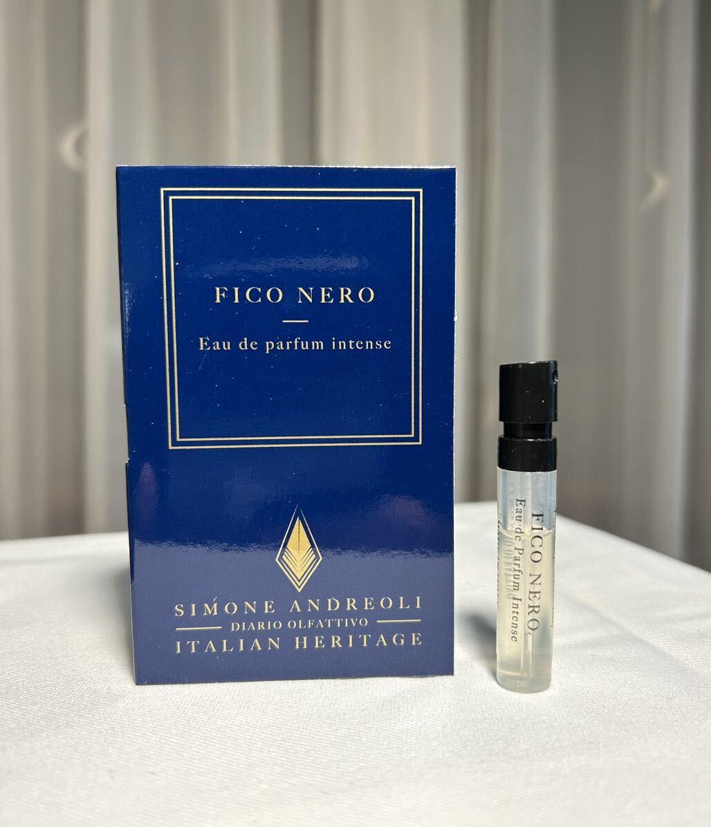 《送料無料》シモーネ アンドレオーリ フィコ ネロ オードパルファム インテンス 1.4ml ※未使用※ #フィグ #イチジク #ココナッツミルク拍卖