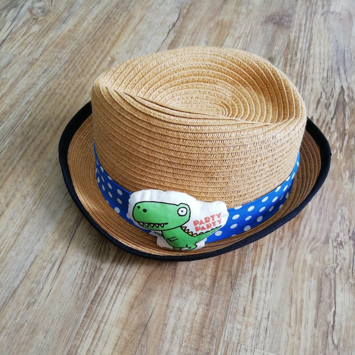 partyparty 麦わら帽子(54㎝) サイズ違いもあります(50㎝)拍卖