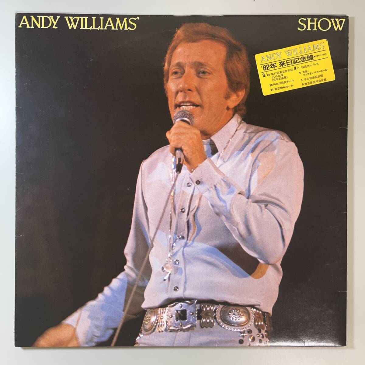 46457★美盤【日本盤】 ANDY WILLIAMS / ANDY WILLIAMS' SHOW拍卖