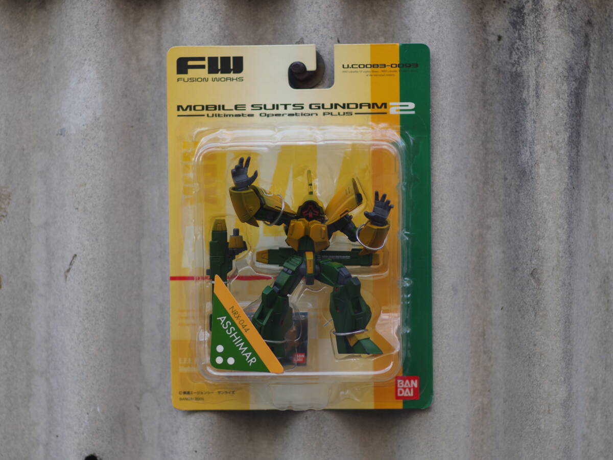 M10707 希少デッドストックFUSION WORKS MOBILESUITS GUNDAM2 NRX-044 ASSHIMAR アッシマー Zガンダム フィギュアBANDAIゆうぱっく60 0605 拍卖