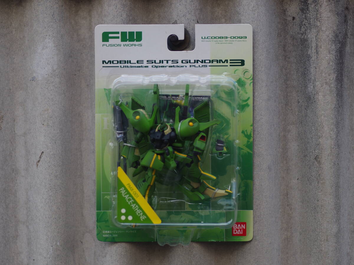 M10713 希少デッドストックFUSION WORKS MOBILESUITS GUNDAM3 PMX-001 パラス・アテネ Zガンダム フィギュアBANDAIゆうぱっく60 0605 拍卖