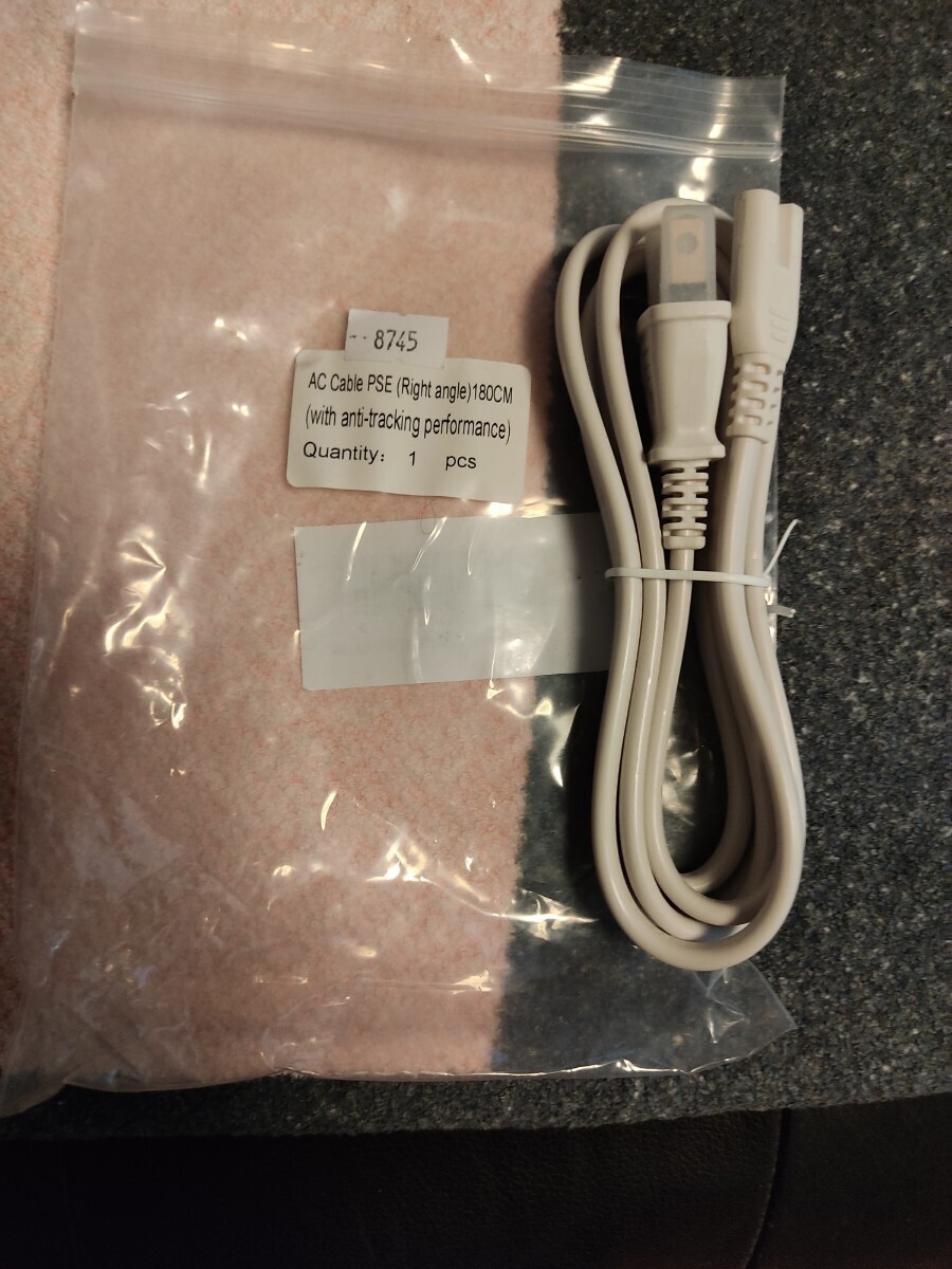 【送料無料&未使用】電源ケーブル 180cm拍卖