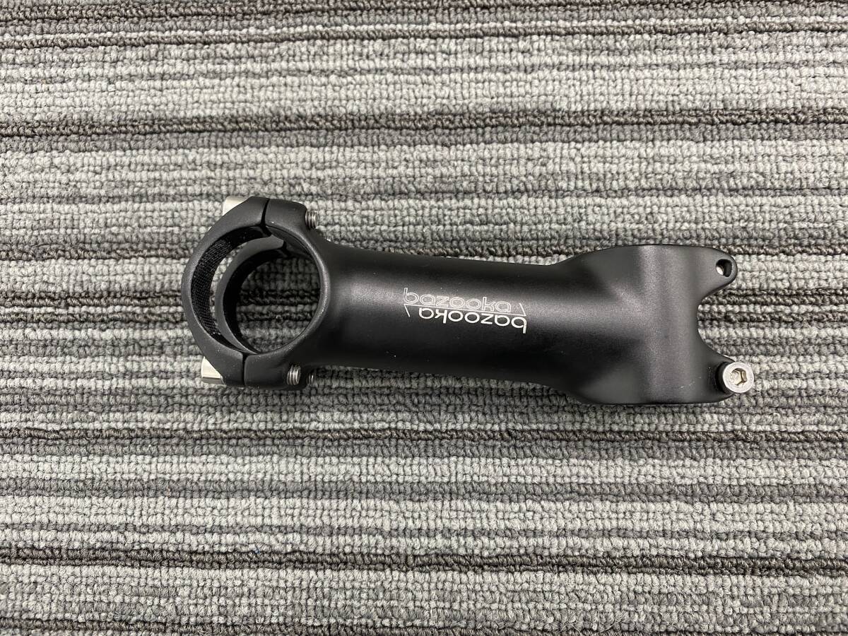 bazooka ステム 31.8mm 100mm 6° バズーカ ブラック ロードバイク クロスバイク ミニベロ 自転車 ハンドル拍卖