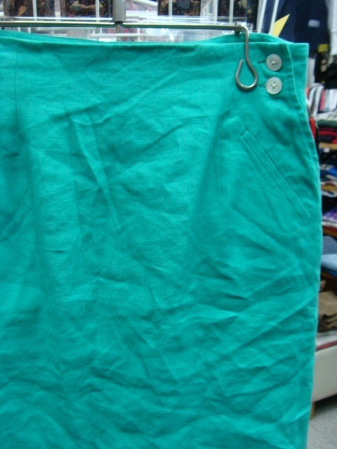 Polo Ralph Lauren ポロラルフローレン リネンスカート グレー (9)拍卖