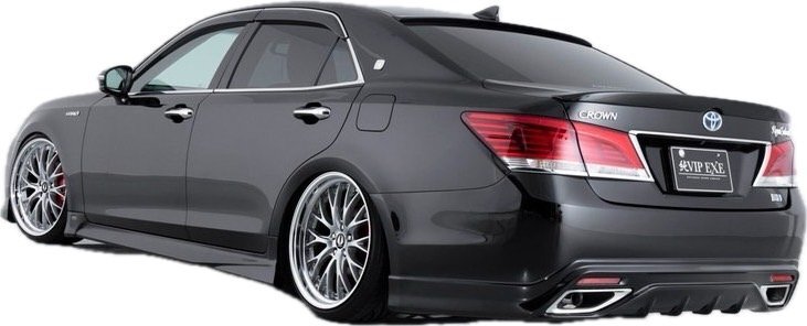 【AIMGAIN】 純VIP EXE トヨタ クラウン ロイヤル 2015.10-2018.4 GRS210 AWS210 トランクスポイラー エイムゲイン FRP エアロ スポイラー拍卖