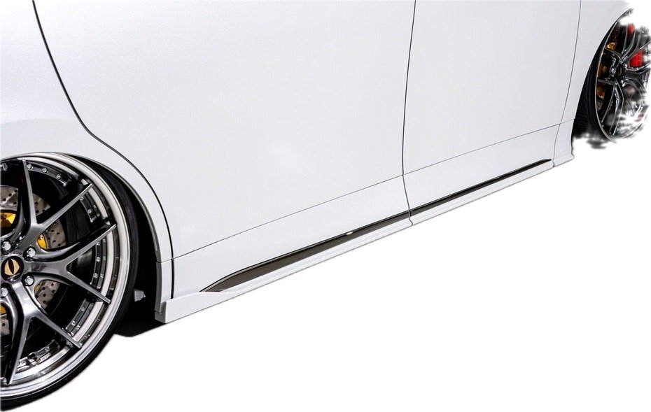 【AIMGAIN】 純VIP SPORT トヨタ 40 ヴェルファイア 2.5 ハイブリッド 2.4ター ボ 前期 2023.6- サイドスポイラー エイムゲイン FRP エア拍卖