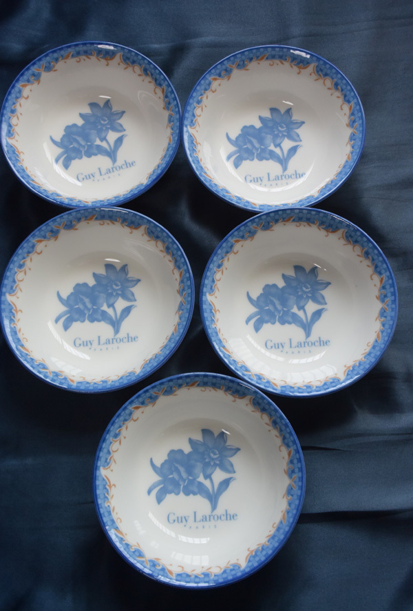 Guy Laroche ギラロッシュ 小皿(深皿) 5枚セット拍卖