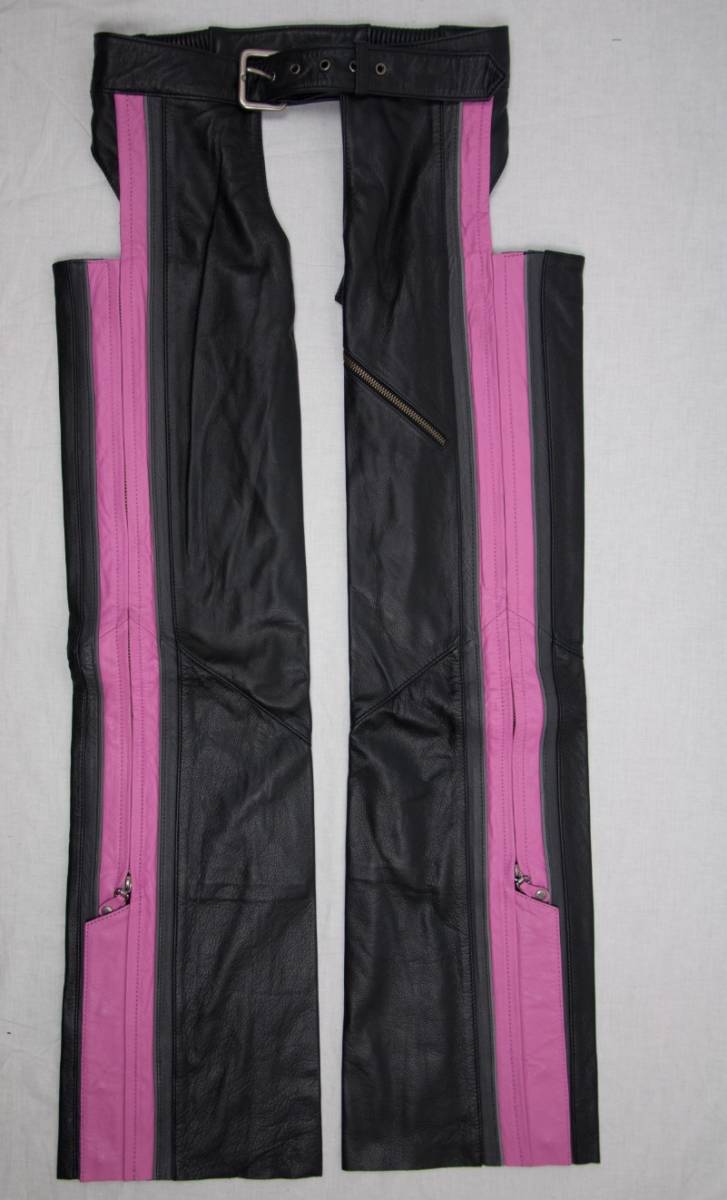 HARLEY-DAVIDSON ハーレーレザーチャップス 97080-12VW サイズ選択可拍卖