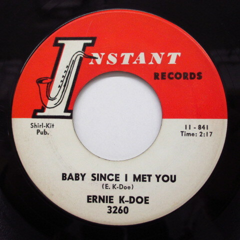 ERNIE K-DOE-Baby Since I Met You / Sufferin' So (Orig)拍卖