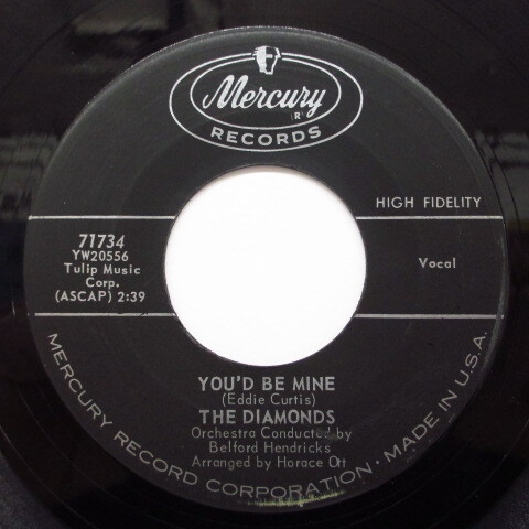 DIAMONDS-You'd Be MIne / The Crumble拍卖