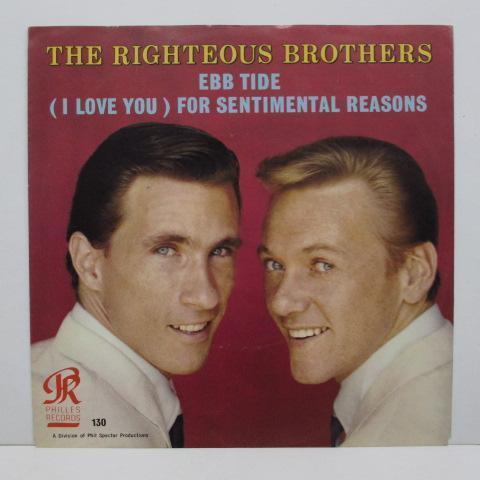 RIGHTEOUS BROTHERS (ライチャス・ブラザース) -Ebb Tide (US ジャケ付きオリジナル 7)拍卖