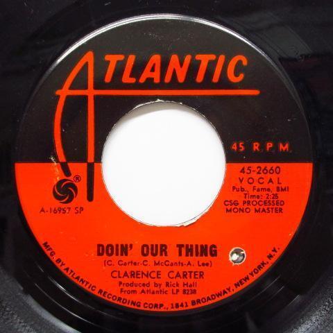 CLARENCE CARTER 8クラーレンス・カーター) - Doin' Our Thing (US オリジナル 7)拍卖