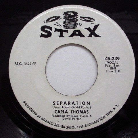 CARLA THOMAS-Separation / Pick Up The Pieces (Promo)拍卖