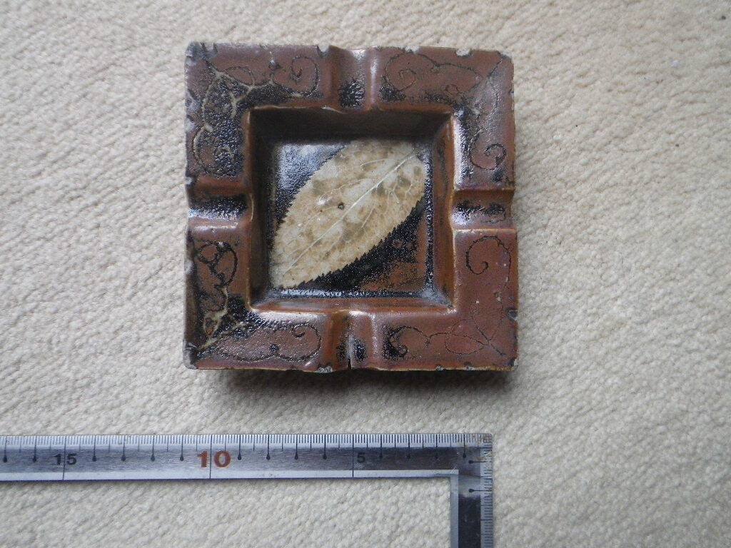 陶器 灰皿 北斗窯 小森忍 美術品 骨董品 ビンテージ 北海道江別市拍卖