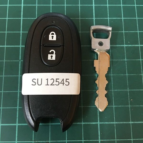 SU12545 点灯無し スズキ 日産 マツダ 純正 キーレス モコ ルークス 2 B OEM ハスラー ワゴンR パレット スペーシア A Zワゴン等拍卖
