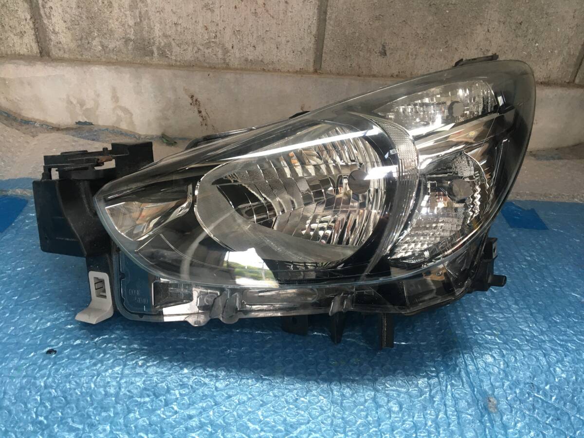 DJ3FS DJ3AS DJ5FS DJ5AS デミオ 左ヘッドライト ヘッド左ランプ ヘッドレンズ左 純正 D09K-51040 MAZDA DEMIO拍卖