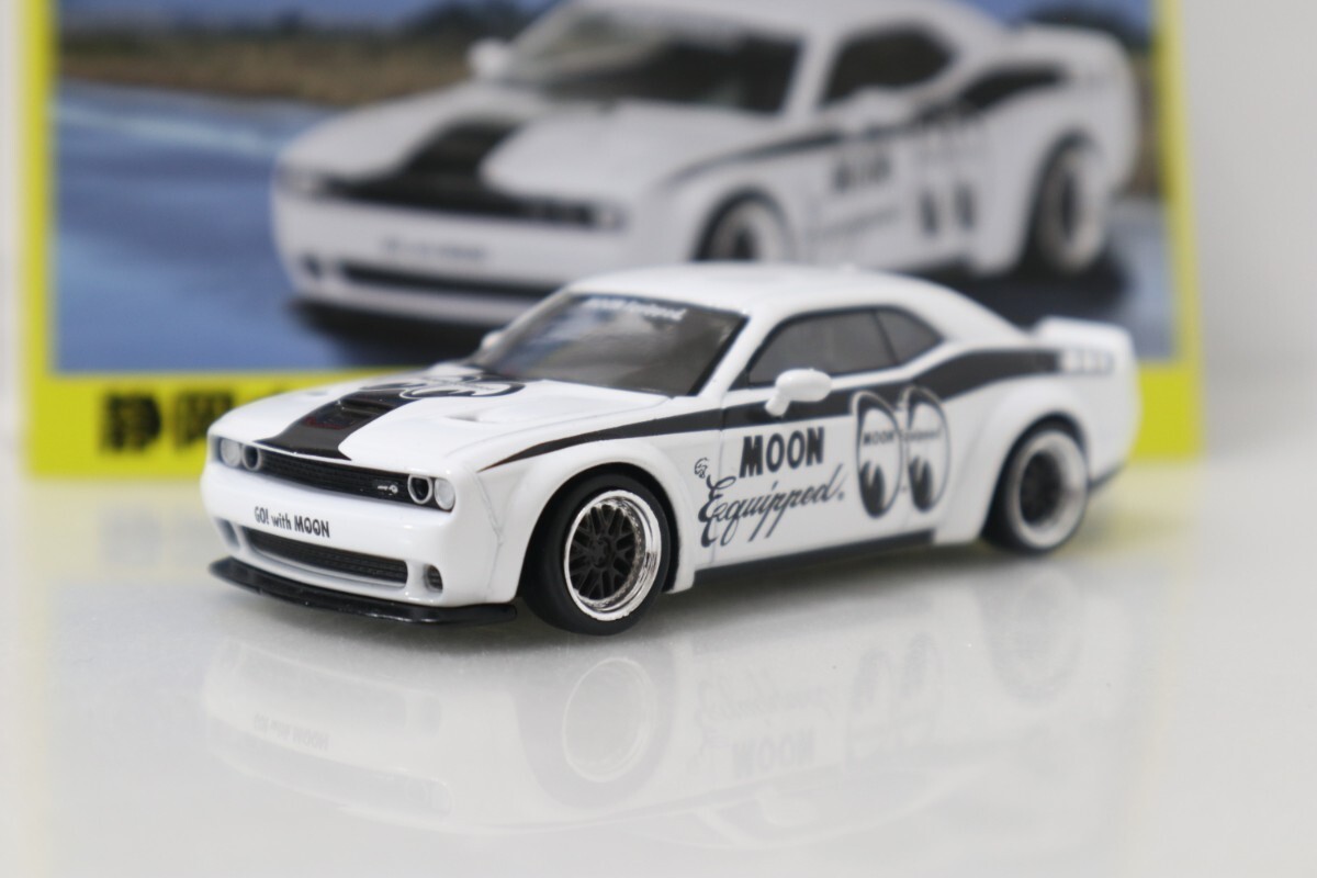 静岡ホビーショー限定 Tarmac 1/64 LBワークス チャレンジャーSRT ヘルキャット ムーンアイズ リバティーウォーク ターマックワークス拍卖