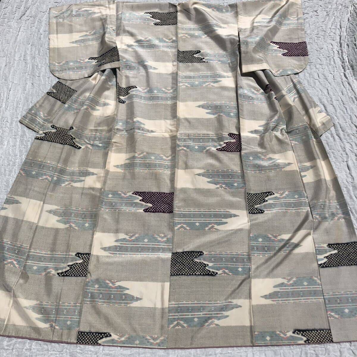 小紋 絞り 着物 和装 和服 ★1000拍卖