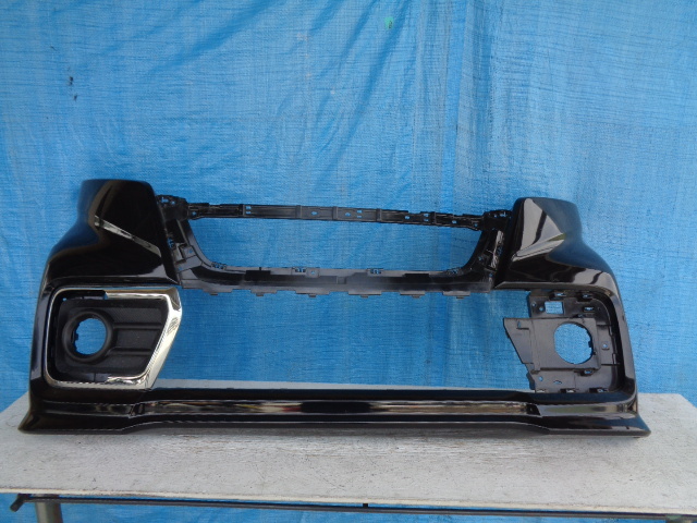 ☆BD950 スズキ スペーシア カスタム MK53S フロントバンパー 黒 71711-79R5拍卖