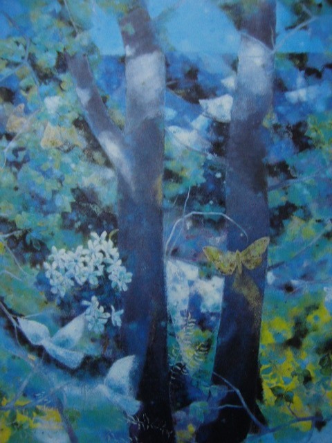 浜口 美和 【自然との会話】 希少画集画、状態良好、新品高級額装付、送料無料、洋画 油彩 風景拍卖