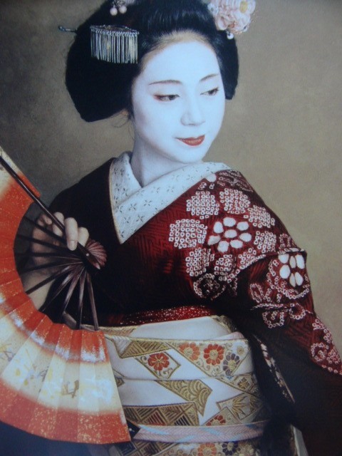 中上 誠章 【舞】 希少画集画、状態良好、新品高級額装付、送料無料、洋画 油彩 人物拍卖