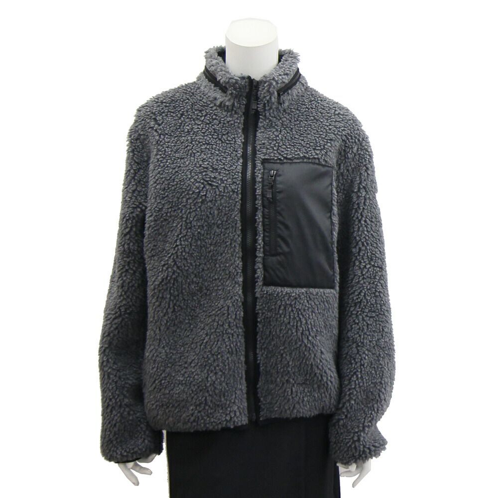 タトラス アウター MTAT21A4748-L グレー ポリエステル アクリル サイズ02 中古 ボアブルゾン メンズ アパレル拍卖