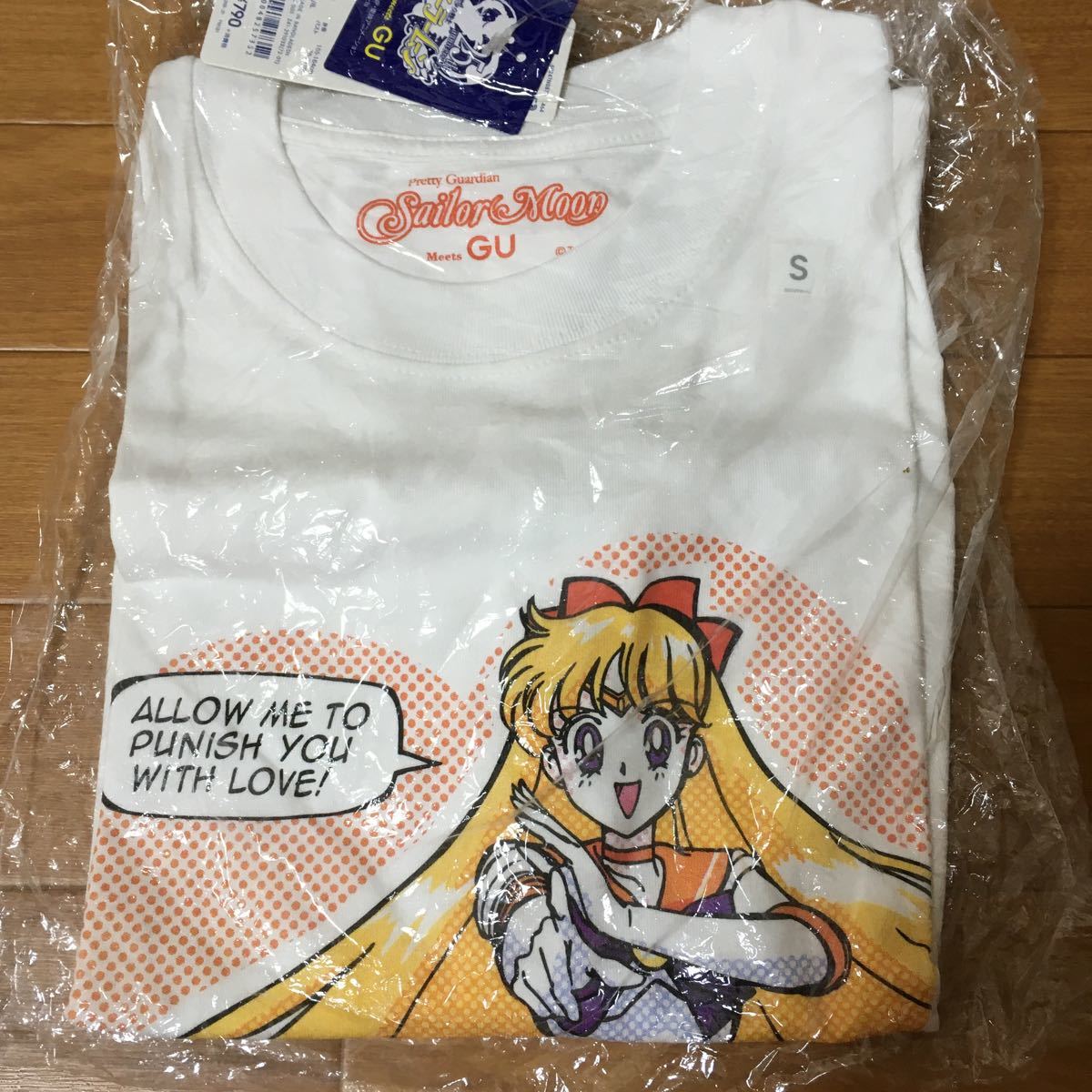 ☆新品☆セーラームーン GU グラフィックTシャツ セーラーヴィーナス ユニクロ拍卖