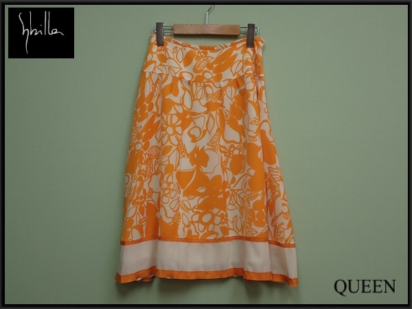 Sybilla スカート・M△シビラ/日本製/花柄/レディース/24*5*5-21拍卖