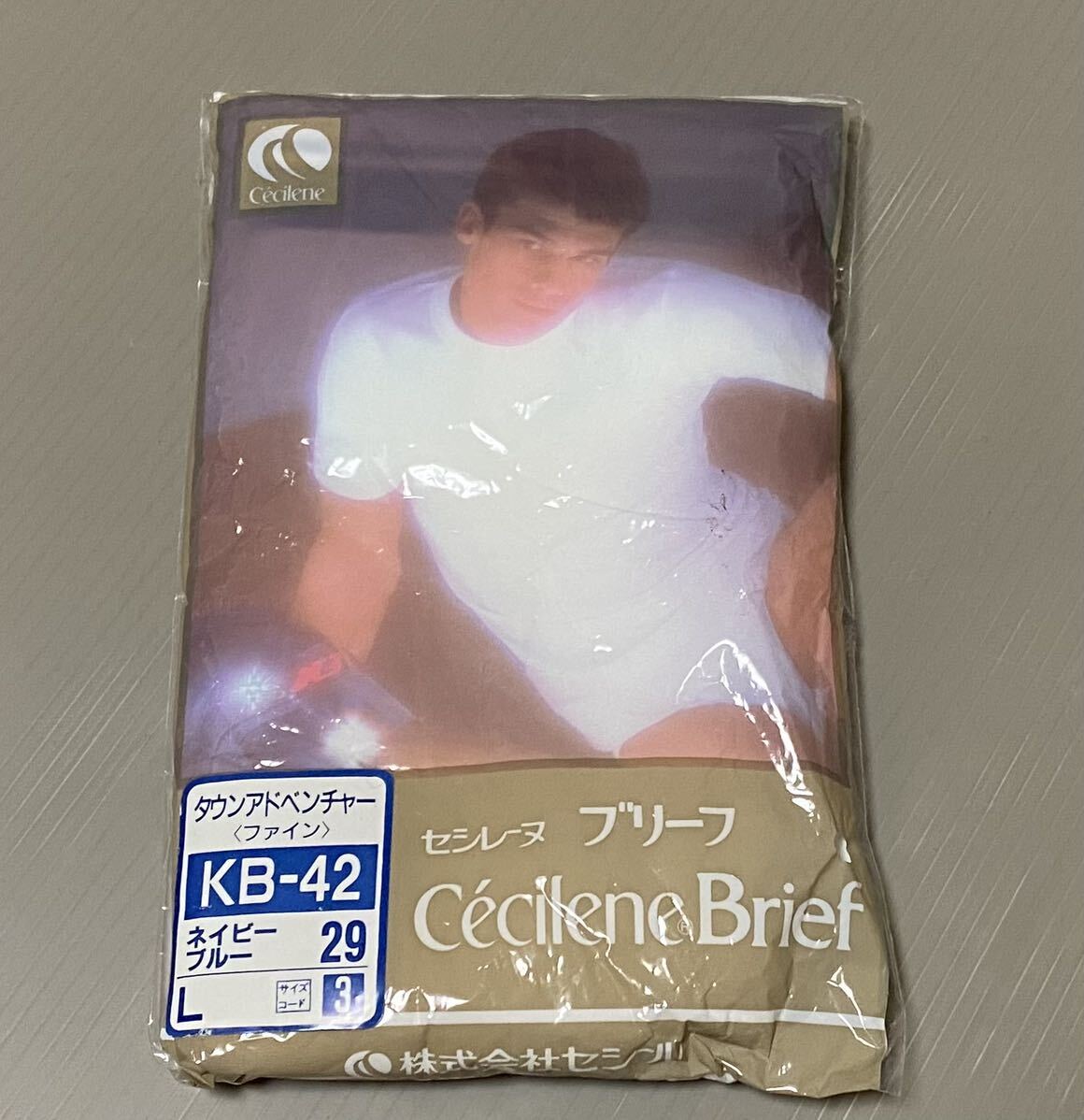 未使用 セシレーヌ ブリーフ 紺色 Lサイズ拍卖