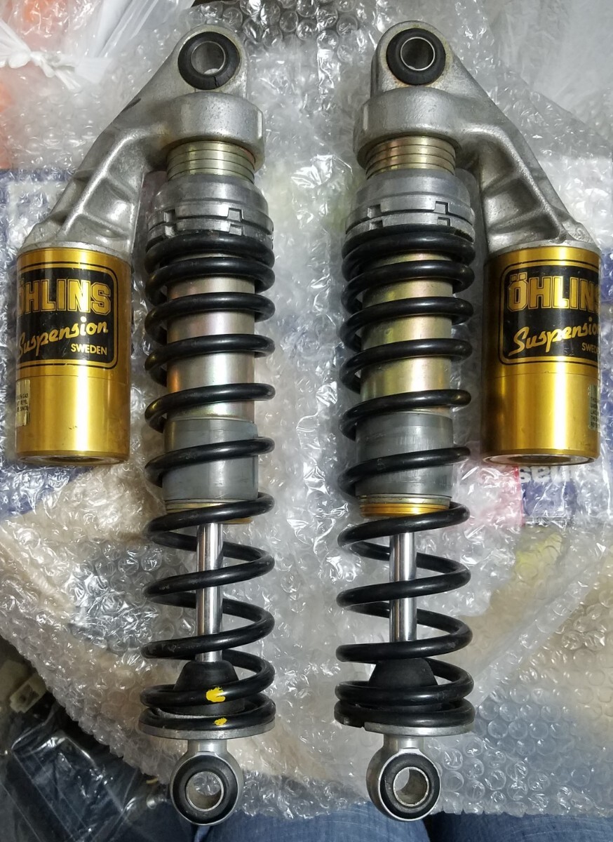 当時オーリンズ骸骨OHLINS送料込GSX400FS GSX250E GSX400E RG250E GS400 GT380 CBX400F CB400T CB400N CB250T CB250N CB400F XJ400 Z400FX拍卖