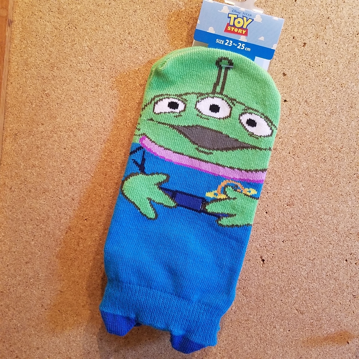 新品☆トイストーリー/エイリアン☆ショートソックス(23~25cm)拍卖