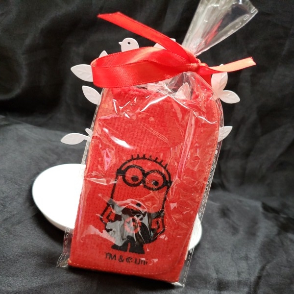 未開封/ミニオンズ☆ミニタオル (レッド) 拍卖