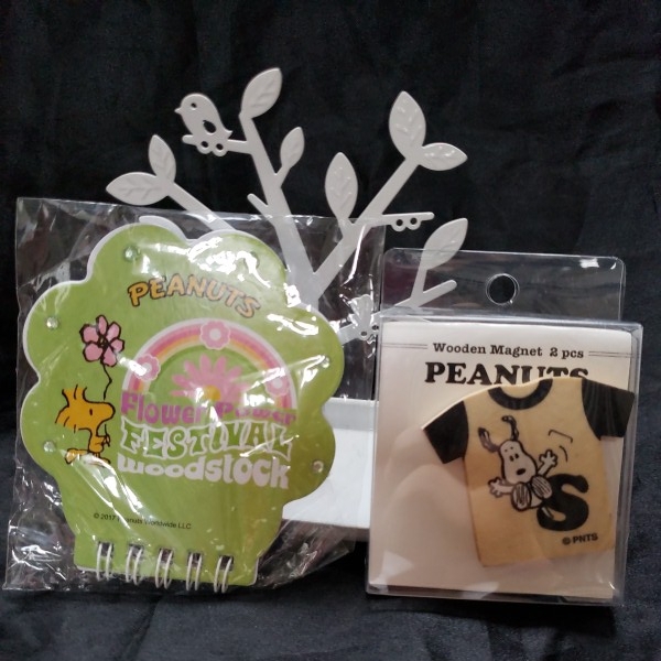 未開封☆スヌーピー/デコリングノート&木製マグネット a拍卖
