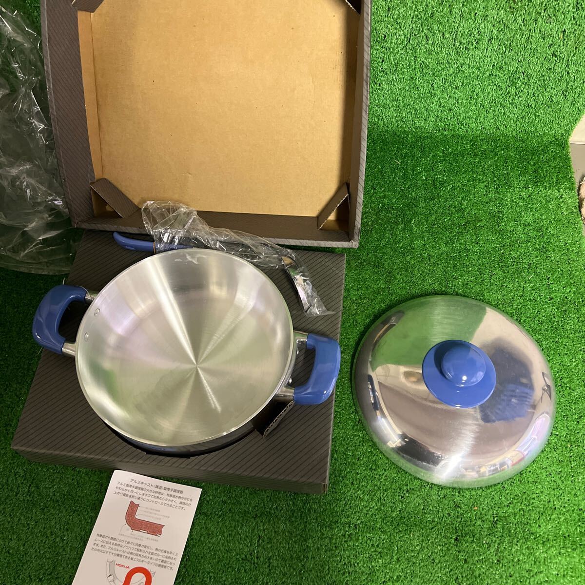 新品★PURECAST アルミ 両手鍋 おたま★拍卖