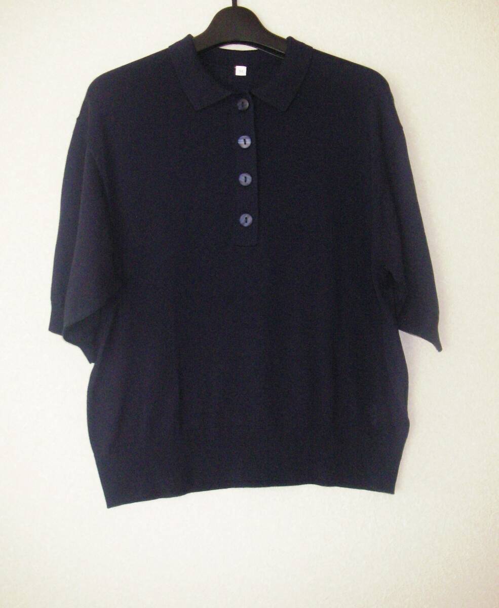 イオントップバリュー ひんやりポロ襟プルオーバーM UV対策拍卖