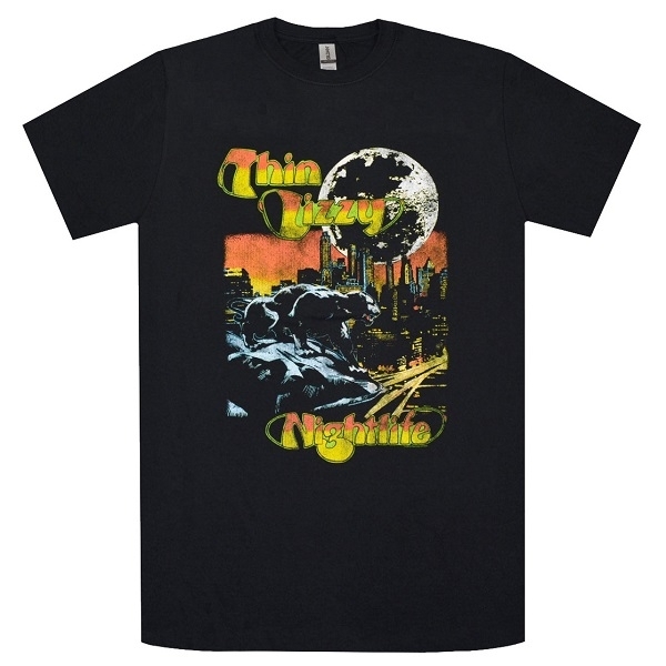 THIN LIZZY シンリジィ Nightlife Tシャツ Sサイズ オフィシャル拍卖