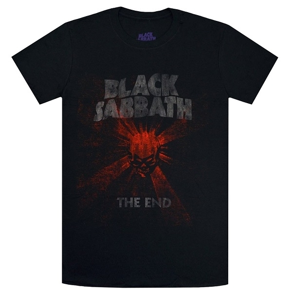 BLACK SABBATH ブラックサバス The End Mushroom Cloud Tシャツ Sサイズ オフィシャル拍卖