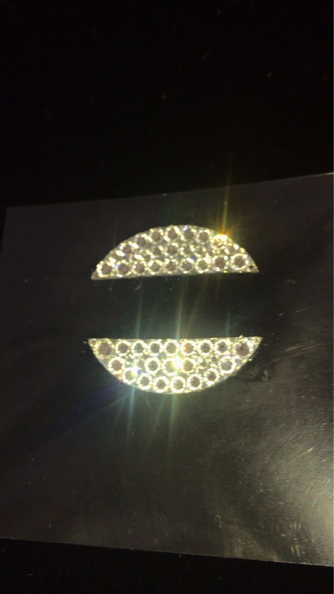 ステアリングエンブレム背面シート★スワロフスキー施工(ニッサン)拍卖