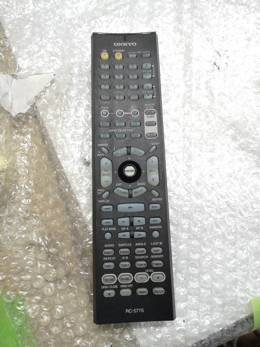 ONKYO RC-577S AVアンプ用リモコン 中古 レタパ拍卖